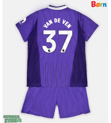 Tottenham Hotspur Micky van de Ven #37 Replika Babytøj Tredje sæt Børn 2026-27 Kortærmet (+ Korte bukser)
